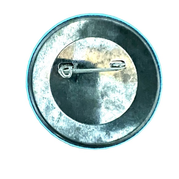 VTG Denis The Menace Collectible Pinback Pin Button 5.5cm - Picture 2 of 2